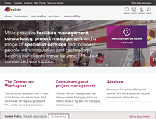 Tablet Screenshot of mitie.com